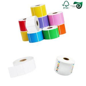 226μM Self Adhesive Sticker Paper White Glossy Waterproof Polypropylene