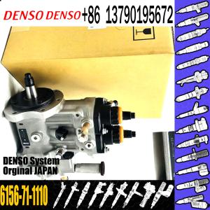 Original PC400-7 excavator SAA6D125 engine fuel injection pump 6156-71-1110