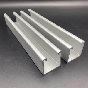 Cheap Aluminum Solar Mounting Channel System Aluminum C Profile for sale