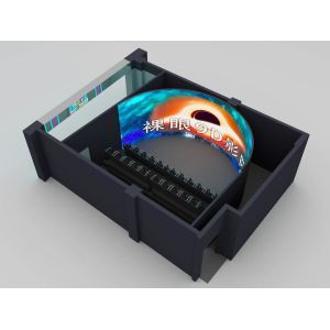 Customizable Curved Screen Cinema and Flying Theater with Modular Design and