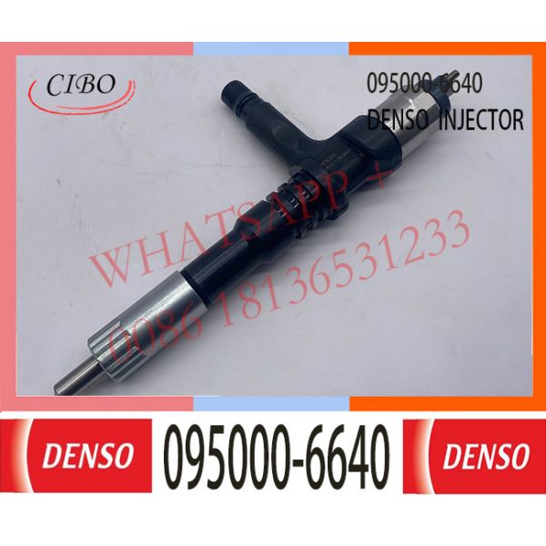 Quality 095000-6640 Diesel Engine Fuel Injector 095000-6640 for Komatsu SAA6D125E-5  6251-11-3200, 6251-11-3201 wholesale
