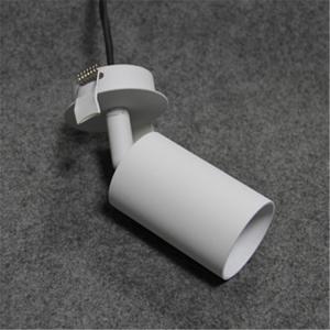 Cheap 0-10V Dimmable Black and White/Sliver Aluminum Color Of Led Spotlight With Meanwell Driver For Light Shell for sale