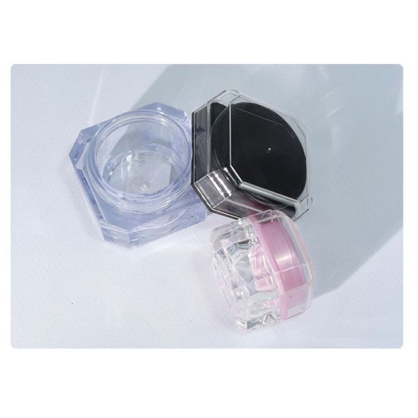 Customized Polypropylene Plastic Jars 8g 18g Face Cream Cosmetic Jar