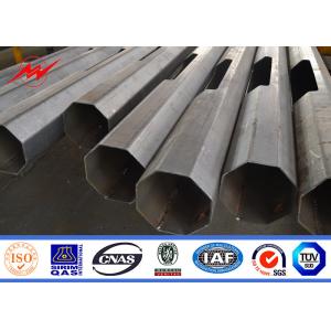 China 17m Galvanized Painted 400W Round Solar Philippines Street Lighting Poles Price For Road / Highway on sale