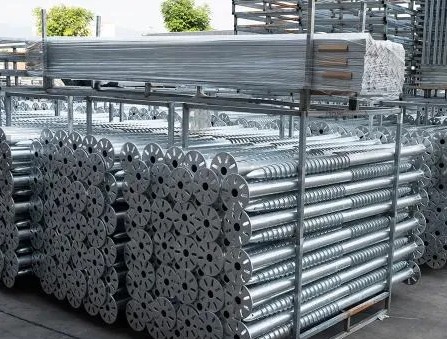 Foundation Repair Solutions Hot-DIP Galvanized Helical Piers Anchor