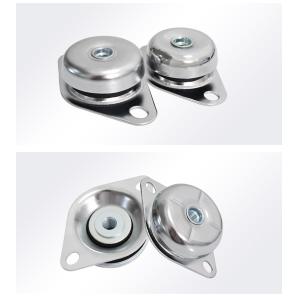 High Hardness Marine Application Rubber Mounting Feet with Overload Protection