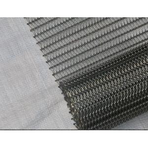 Cheap 201 Stainless Steel Balanced Weave Conveyor Belts For Seafood Processing for sale