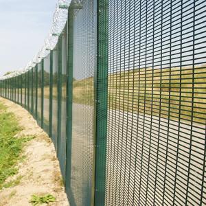 TLSW Square Post 358 Wire Mesh Fence Panel PVC Coated