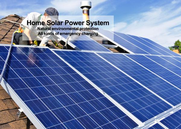 Quality Small 600w Off Grid Solar System MPPT Controller With Batteries wholesale