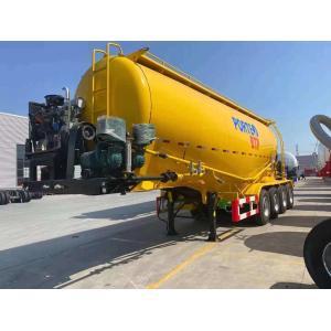 Van-type 45cbm Cement Tanker Trailer Heavy Loads Durable Not Self-dumping