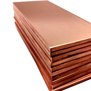 H59 C10200 Mirror Polished Copper Sheet Plate Bronze 2500mm Customized
