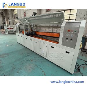 PVC Profile Extrusion Line with 55/110 Conical Twin Screw Extruder for 1180mm