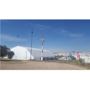 Waterproof Elegant Peak 30m To 50m Aluminum Frame Tent