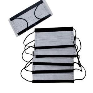 Facial Virus Earloop Disposable Carbon Filter Face Mask / Disposable Dust Mask