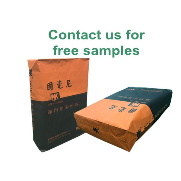 Quality 20kg Tile Adhesive Bag Custom Gypsum Powder Kraft Paper Valve Packaging Bag wholesale