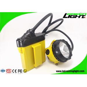 Portable 348lum 10.4Ah Corded Miners Light 25000LUX Explosion Proof