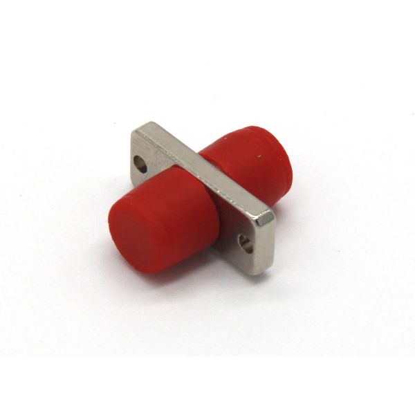 Quality Rectangle FC Fiber Optic Adapters Metal / Plastic Body SC Simplex Mount Hole wholesale