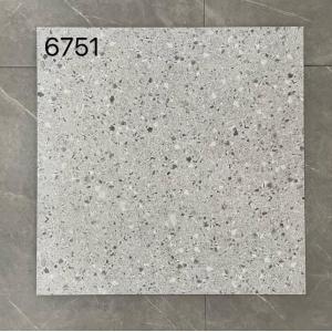 Patterned Marble Ceramic Tile Porcelain Floor 600x600 Stain Resistance