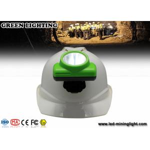 Pc Led Miners Cap Lamp , 13000lux Logo Customized Mining Lamps For Hard Hats