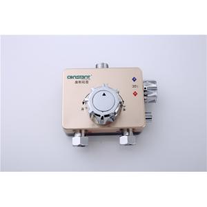 Double Switch Shower Thermostatic Control Valve , 1/2 Inch Thermo Shower Valve