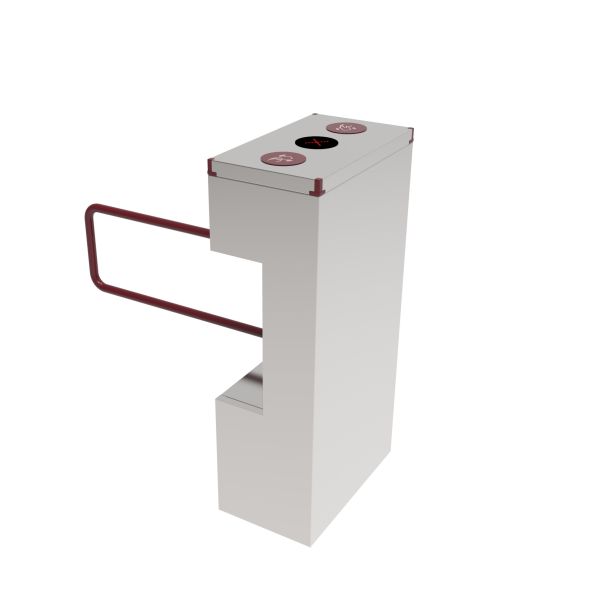 Quality Automatic Barcode Scanner Turnstile gate Swing Barrier SUS304 550mm wholesale