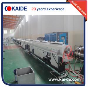 Glassfiber PPR pipe making machine 28-30m/min KAIDE extruder