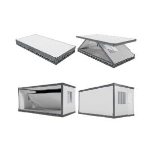 China New Design Upgrade Z Shaped Waterproof Foldable Container House Fast Build Shelters on sale