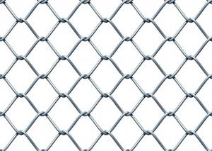 Cheap Hot Dipped Galvanized Chain Link Fence Mesh Square Or Diamond Shape for sale