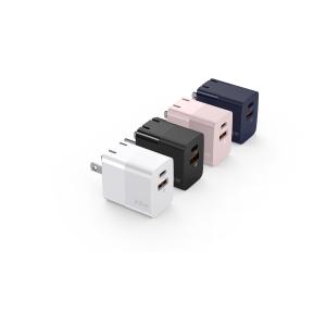 50-60Hz USB C Wall Charger , Multifunctional Dual Port USB Charger