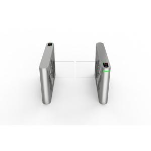 Stainless Steel And Acrylic Arm Pedestrian Swing Gate Wide Passage 1200mm