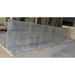 Cheap Outdoor Concert Folding Aluminum Crowd Control Barrier / Barricade System for sale