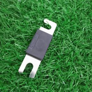 Flat Plug Low Voltage Fuse , DC150V Electric Wood Shell Time Lag Fuse