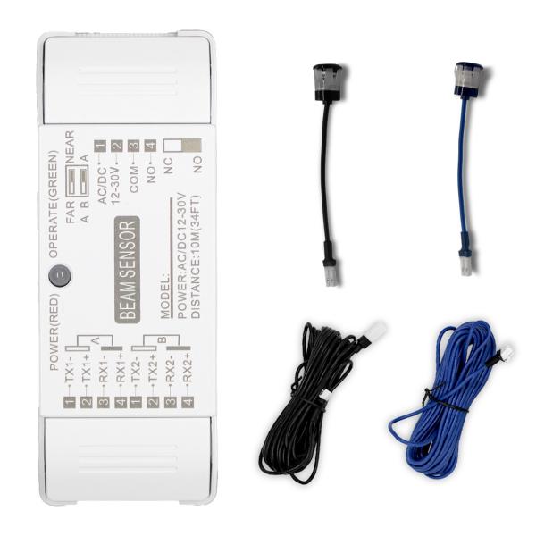 Quality Dual Pair Infrared Beam Barrier Sensor 10m Detection Range wholesale