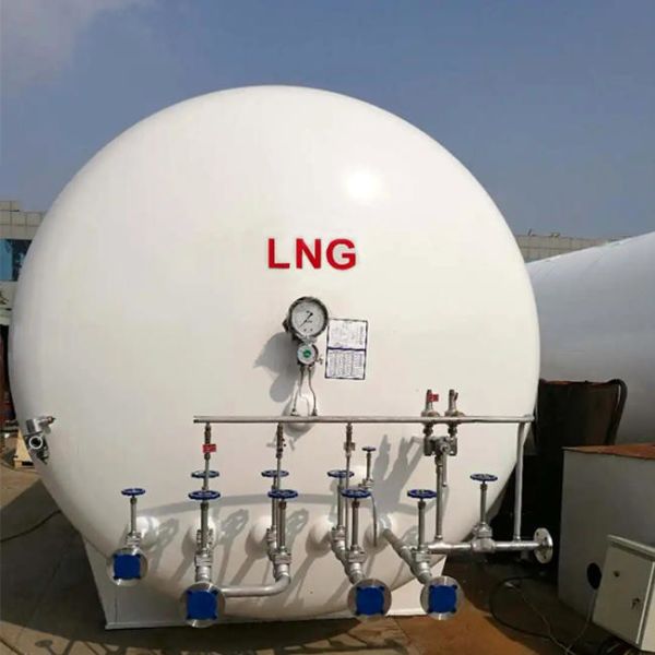Quality 60m3 Cryogenic Storage Tank 35 Cubic Meter , Horizontal LN2 Storage Tank wholesale