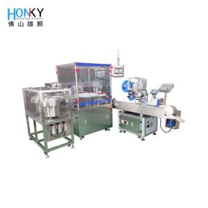 10ml Automatic Reagent Tube Filling Capping Machine 50BPM
