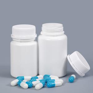 Logo Acceptable Empty Plastic Medicine Bottle for Capsule Tablets Vitamine