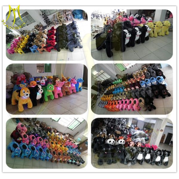 Hansel amusement adults ride on walking electric stuffed monkey for sale