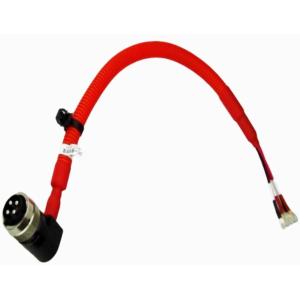 PA bellow flame retardant DC+ slow charging cable assembly customizable