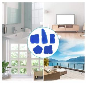 3pcs Sealant Remover Tool 6pcs Silicone Sealant Finishing Tool 1 Caulking Gun