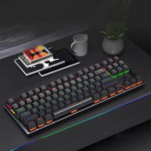 87-Key Customized Mechanical Keyboard with Red Axis and Multi Keys Anti-Ghosting