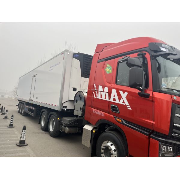 Quality CIMC Cold-Chain Transport Frozen Semi Trailer Refrigerated Trailer wholesale