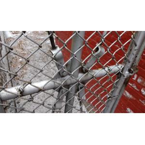 chain link wire mesh fence 50mm x 50mm hot dipped galvanized chain wire tension