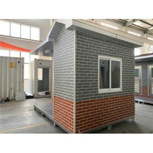 PVC Flooring Steel Structure Wall 10mm Mobile Public Toilets