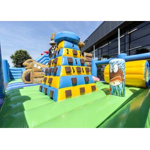 High Durability Jumbo Bounce House UV Resistance Fire Resistant With Repair Kit