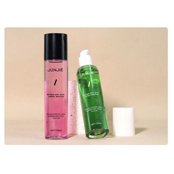 60ml 120ml 150ml Empty Frosted PET Plastic Lotion Bottle With Pump For Skin Care Serum Toner Shampoo Shower Gel