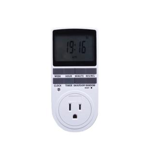 American Standard Weekly Digital Mini Timer Electric Plug Socket