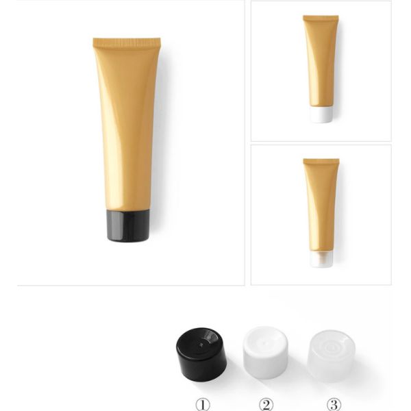 Hotel 125ml Biodegradable Plastic Cosmetic Tubes With Screw Cap