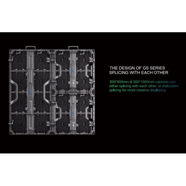 Guide Visual Redundancy Power Portable 3.91mm Outdoor LED Display Screen for Advertising and Festival Rentals