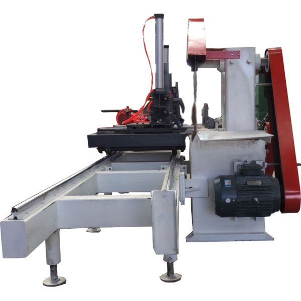 Quality Dual Circular Blade Electric Powered Wood Sliding Table Saw,Circular Sawmill with Carriage wholesale