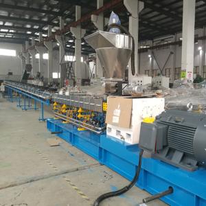 Wood Powder PE PP PVC PS Plastic Compounding Extruder Wpc Granulator Machine Wpc